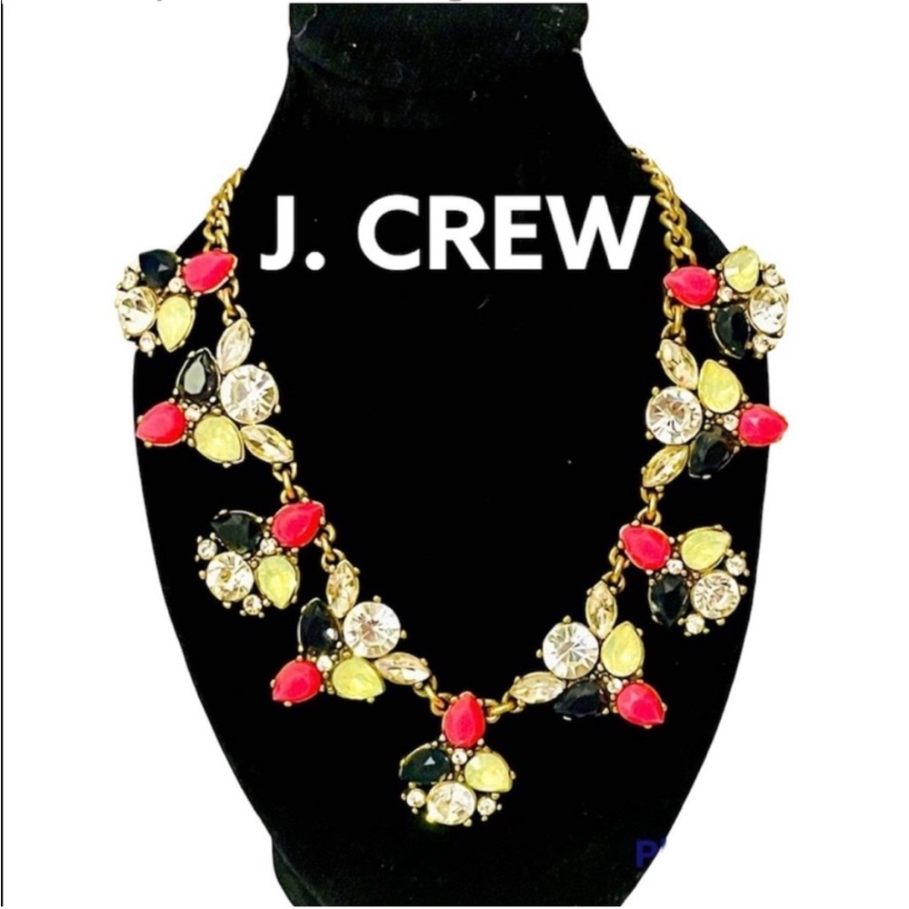 J. Crew Cluster Necklace
